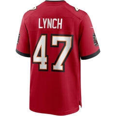 John Lynch Tampa Bay Buccaneers Game Retired Player Jersey Red | Nike for Sale