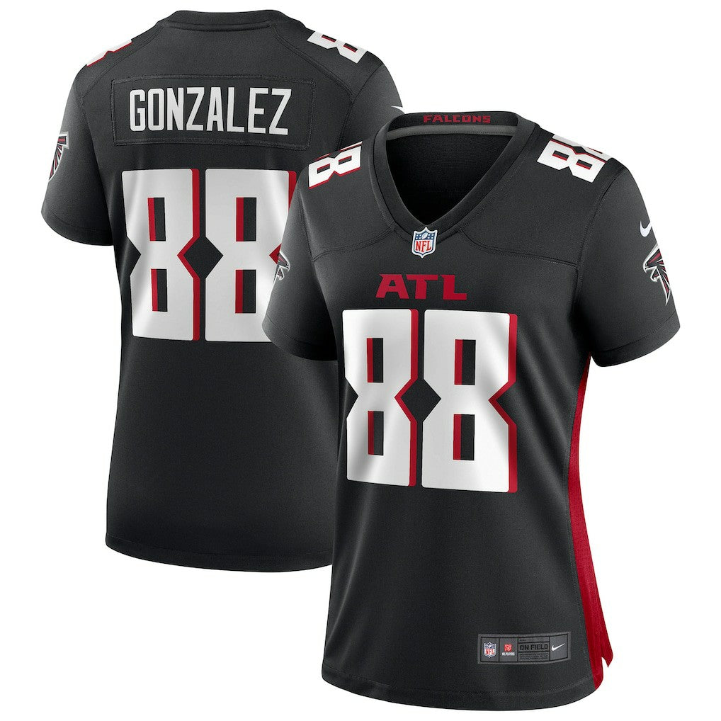 Tony Gonzalez Atlanta Falcons Women's Game Retired Player Jersey Black | Nike for Sale