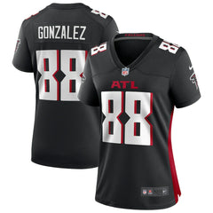 Tony Gonzalez Atlanta Falcons Women's Game Retired Player Jersey Black | Nike for Sale