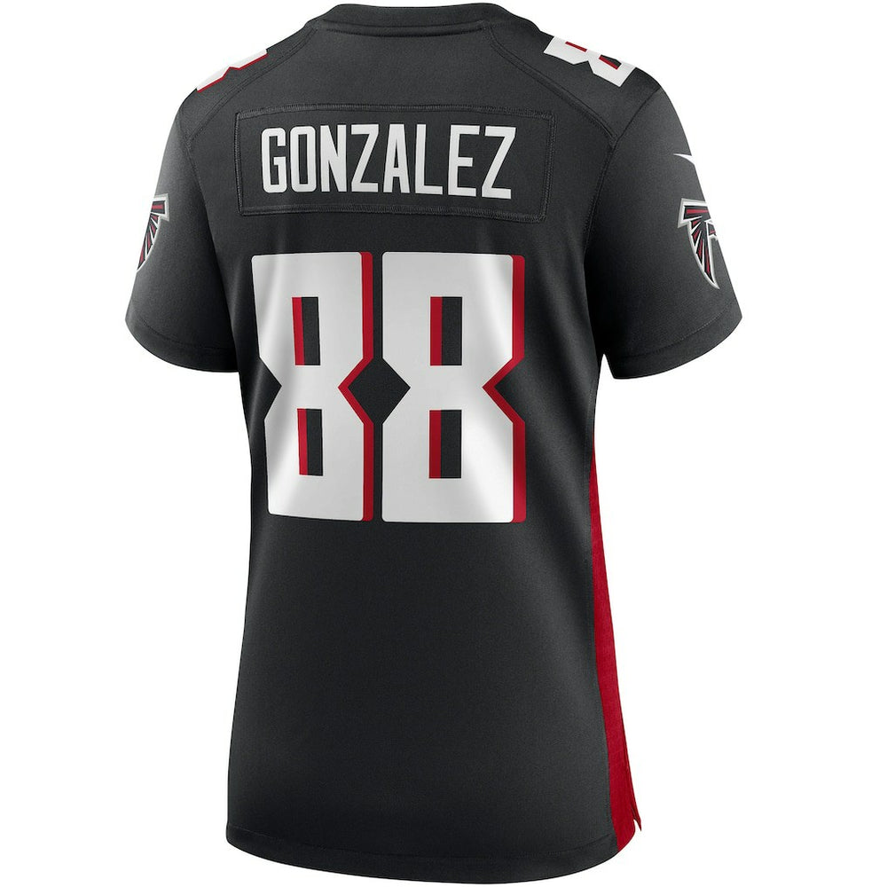 Tony Gonzalez Atlanta Falcons Women's Game Retired Player Jersey Black | Nike for Sale