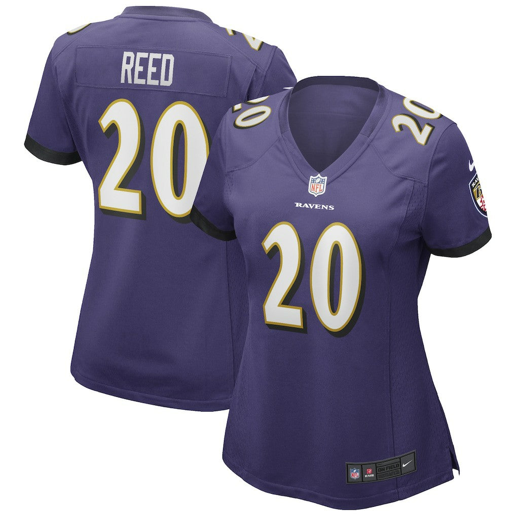 Ed Reed Baltimore Ravens Women's Game Retired Player Jersey Purple | Nike for Sale