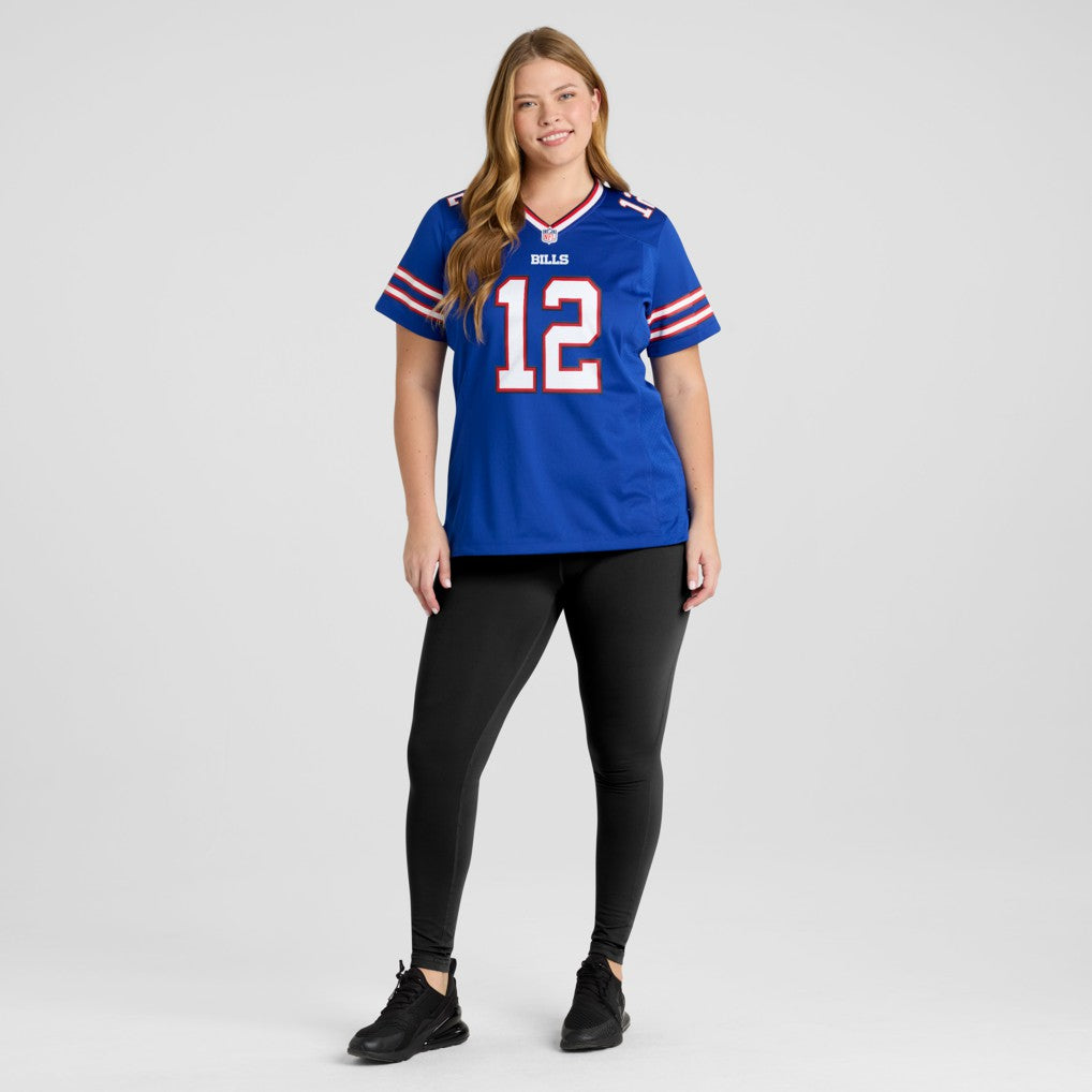 Jim Kelly Buffalo Bills Women's Game Retired Player Jersey Royal | Nike for Sale