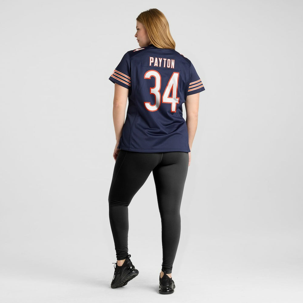 Walter Payton Chicago Bears Women's Game Retired Player Jersey Navy | Nike for Sale