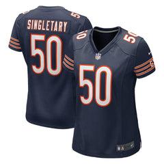 Mike Singletary Chicago Bears Women's Game Retired Player Jersey Navy | Nike for Sale