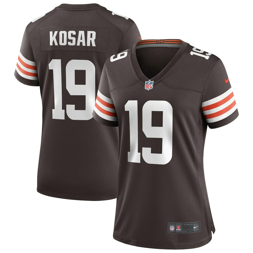 Bernie Kosar Cleveland Browns Women's Game Retired Player Jersey Brown | Nike for Sale