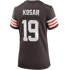 Bernie Kosar Cleveland Browns Women's Game Retired Player Jersey Brown | Nike for Sale