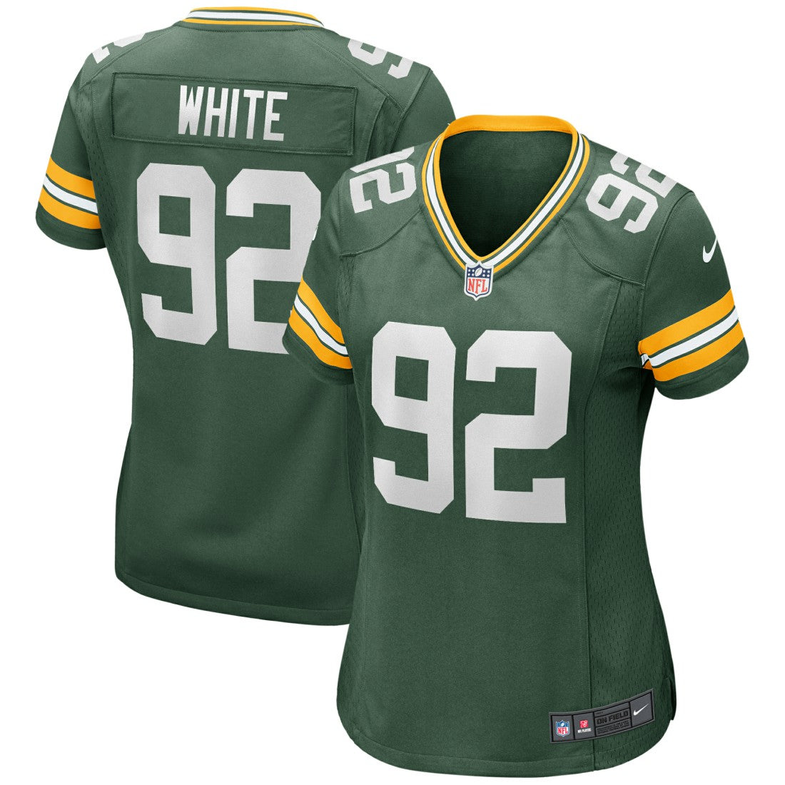 Reggie White Green Bay Packers Women's Game Retired Player Jersey Green | Nike for Sale