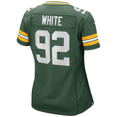 Reggie White Green Bay Packers Women's Game Retired Player Jersey Green | Nike for Sale