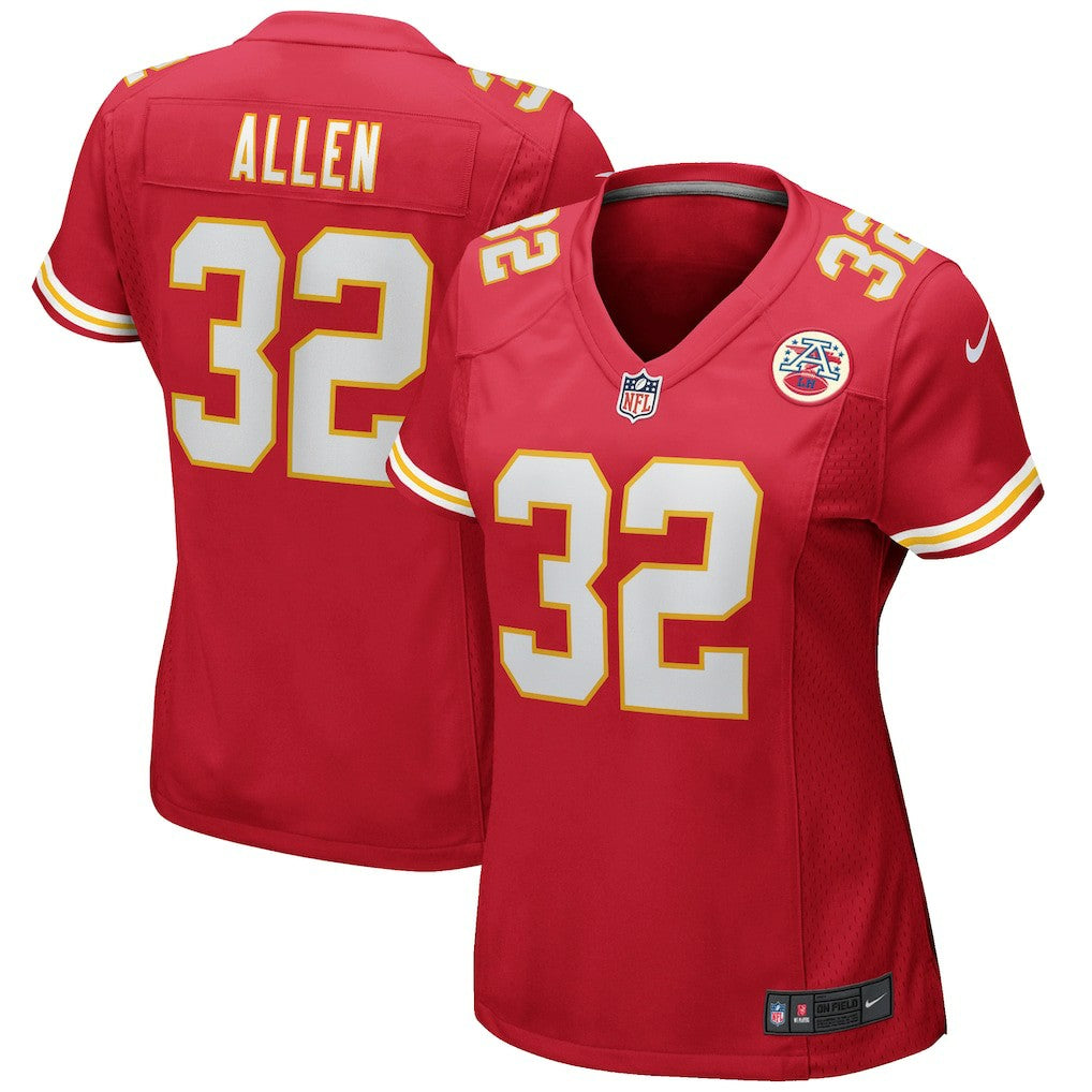 Marcus Allen Kansas City Chiefs Women's Game Retired Player Jersey Red | Nike for Sale