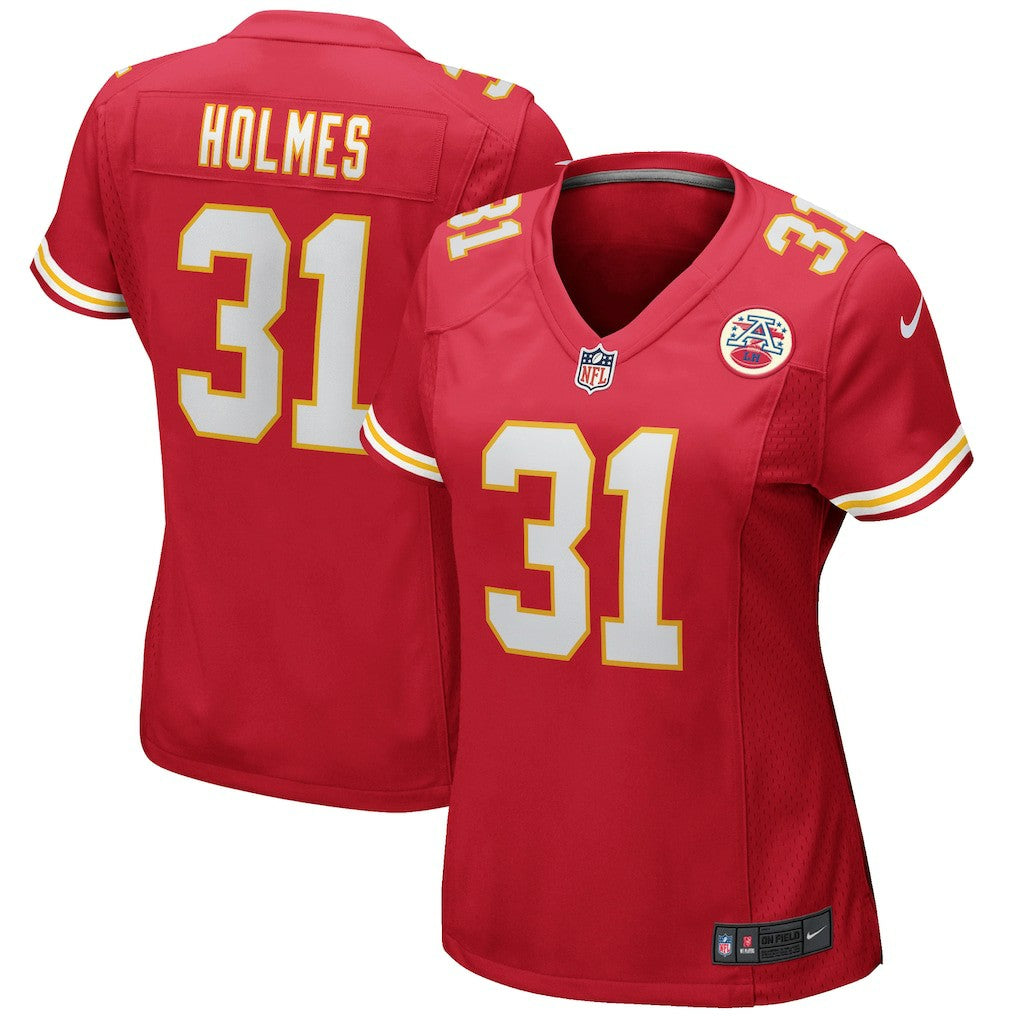 Priest Holmes Kansas City Chiefs Women's Game Retired Player Jersey Red | Nike for Sale