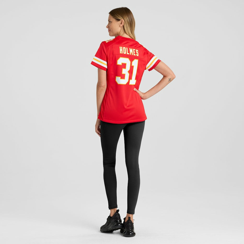 Priest Holmes Kansas City Chiefs Women's Game Retired Player Jersey Red | Nike for Sale