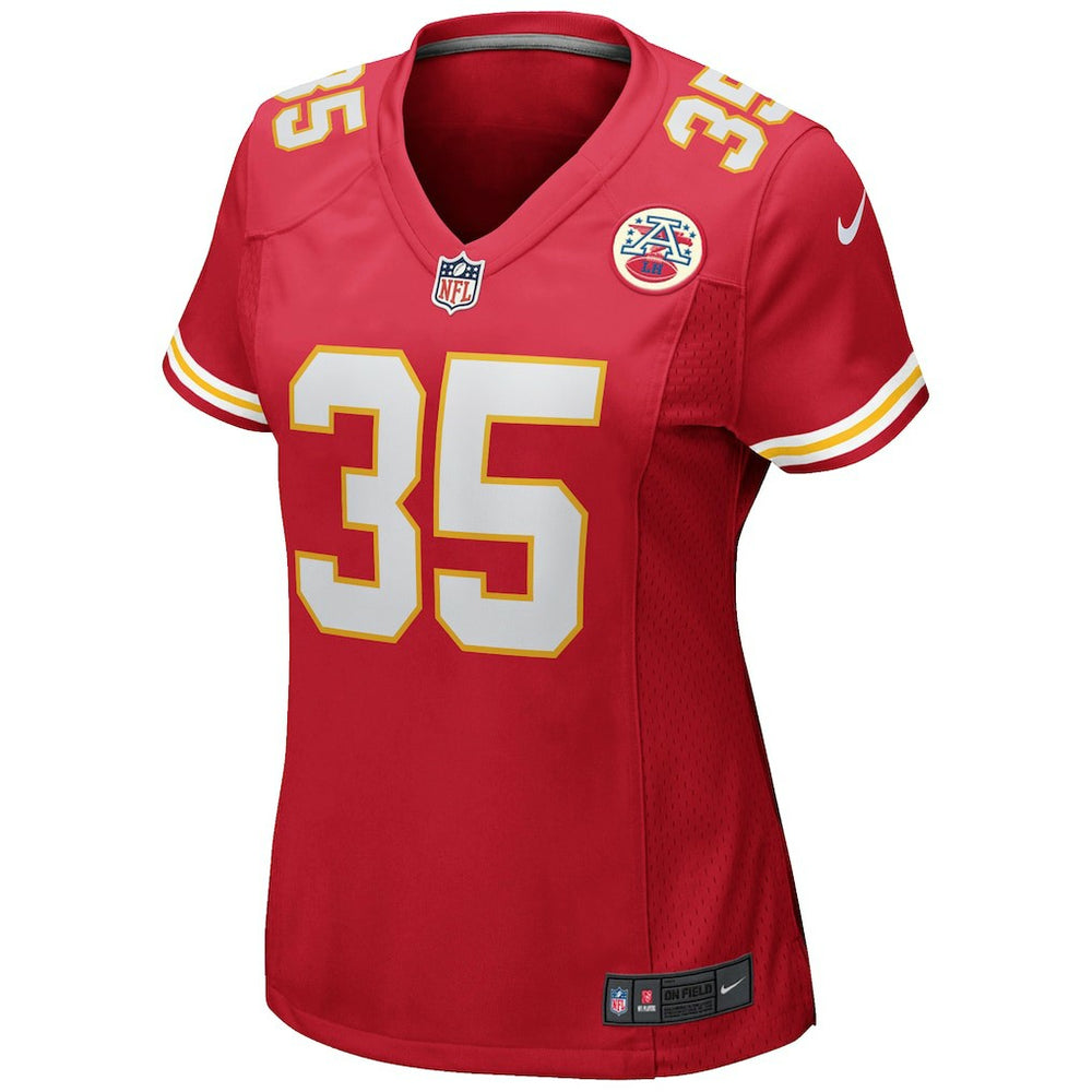 Christian Okoye Kansas City Chiefs Women's Game Retired Player Jersey Red | Nike for Sale