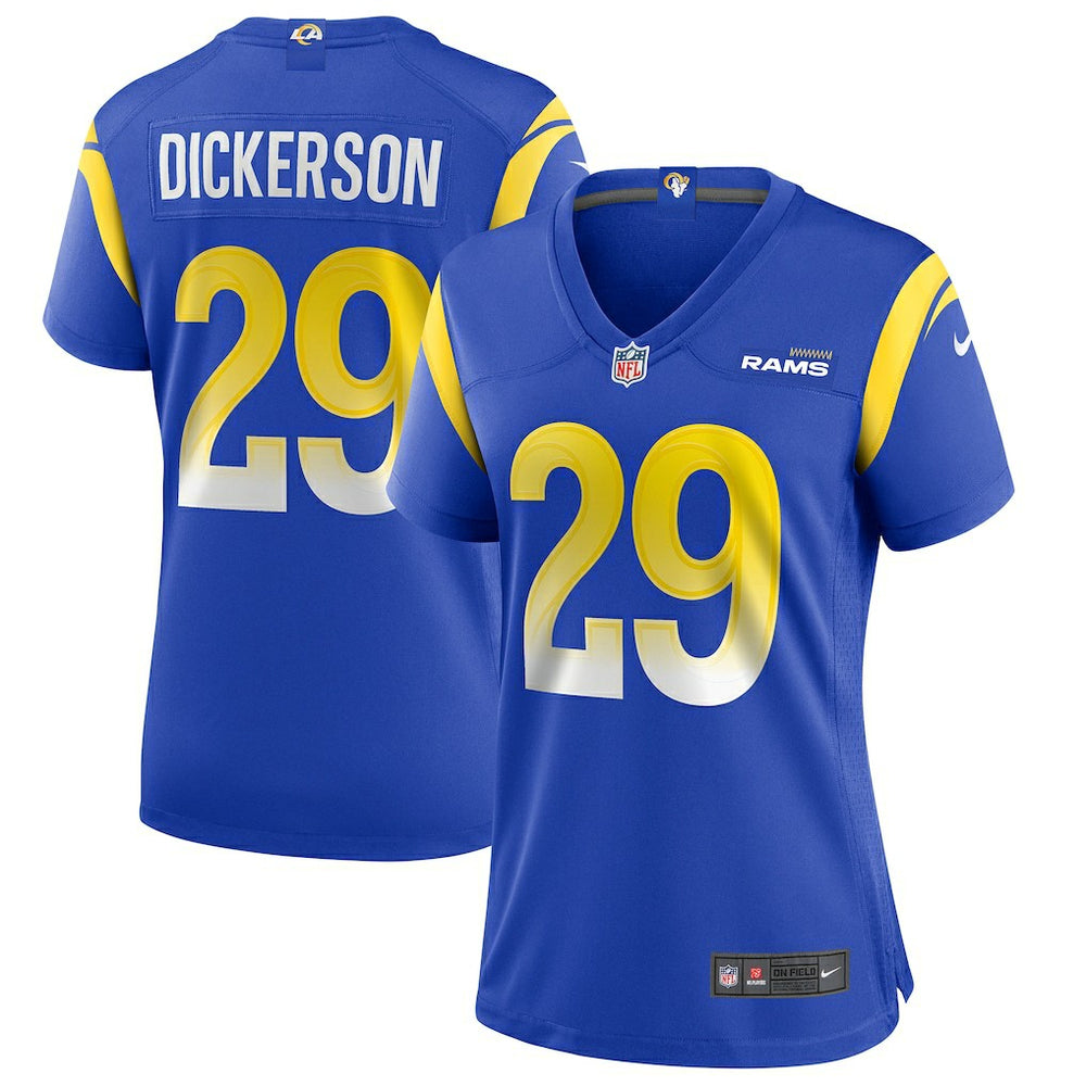 Eric Dickerson Los Angeles Rams Women's Game Retired Player Jersey Royal | Nike for Sale