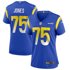 Deacon Jones Los Angeles Rams Women's Game Retired Player Jersey Royal | Nike for Sale
