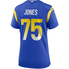 Deacon Jones Los Angeles Rams Women's Game Retired Player Jersey Royal | Nike for Sale