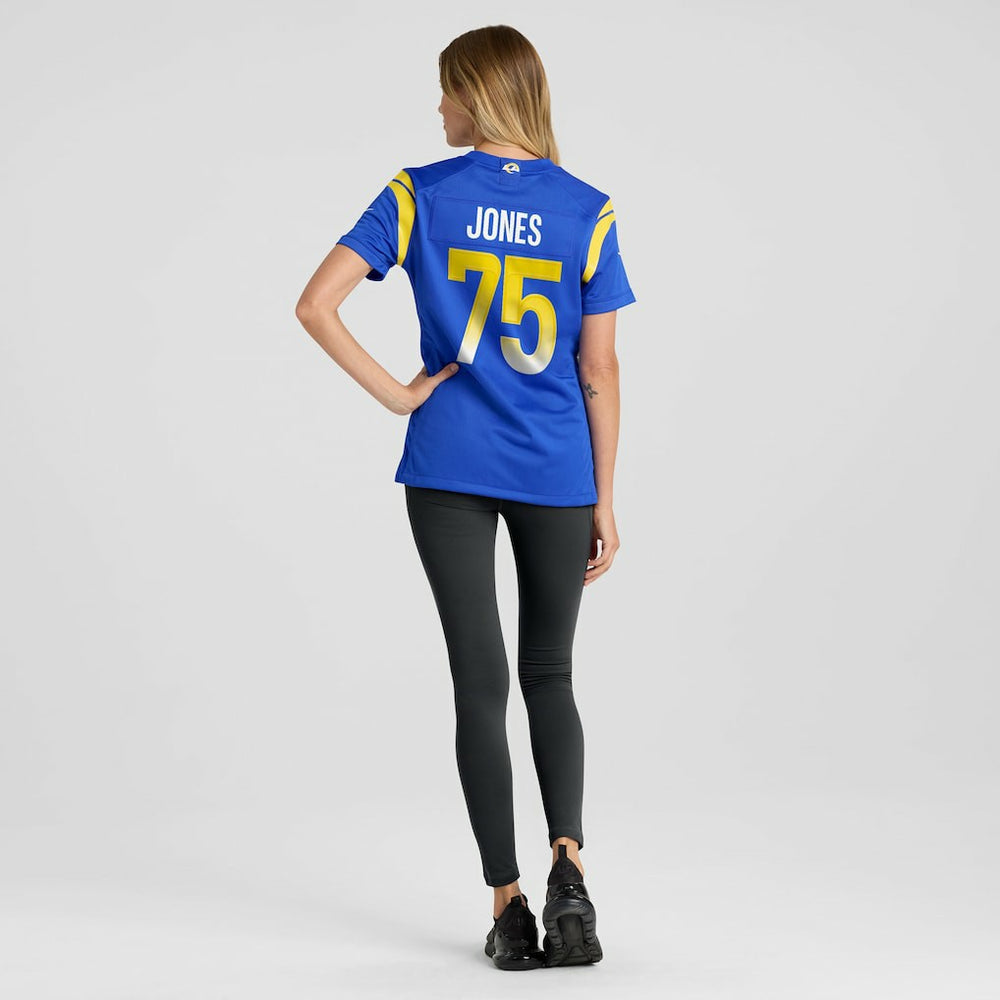 Deacon Jones Los Angeles Rams Women's Game Retired Player Jersey Royal | Nike for Sale