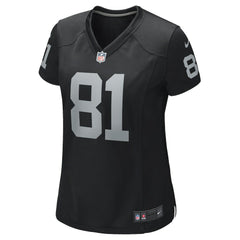 Tim Brown Las Vegas Raiders Women's Game Retired Player Jersey Black | Nike for Sale