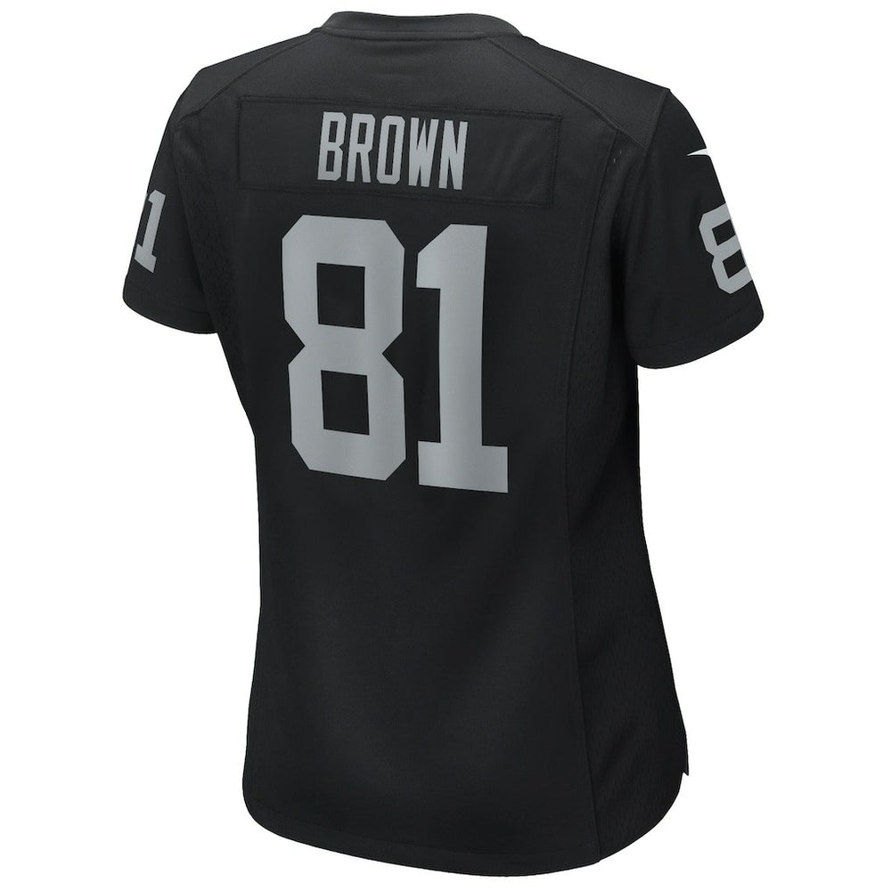 Tim Brown Las Vegas Raiders Women's Game Retired Player Jersey Black | Nike for Sale
