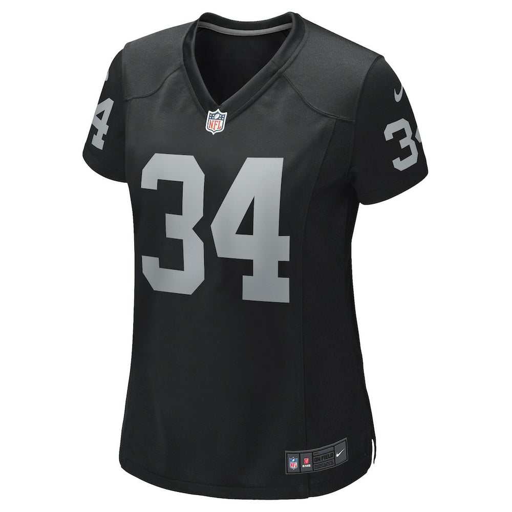 Bo Jackson Las Vegas Raiders Women's Game Retired Player Jersey Black | Nike for Sale