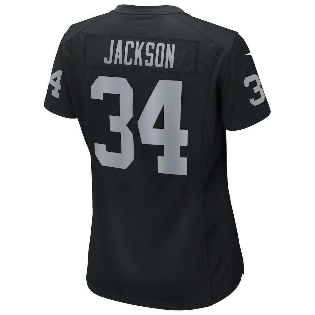 Bo Jackson Las Vegas Raiders Women's Game Retired Player Jersey Black | Nike for Sale