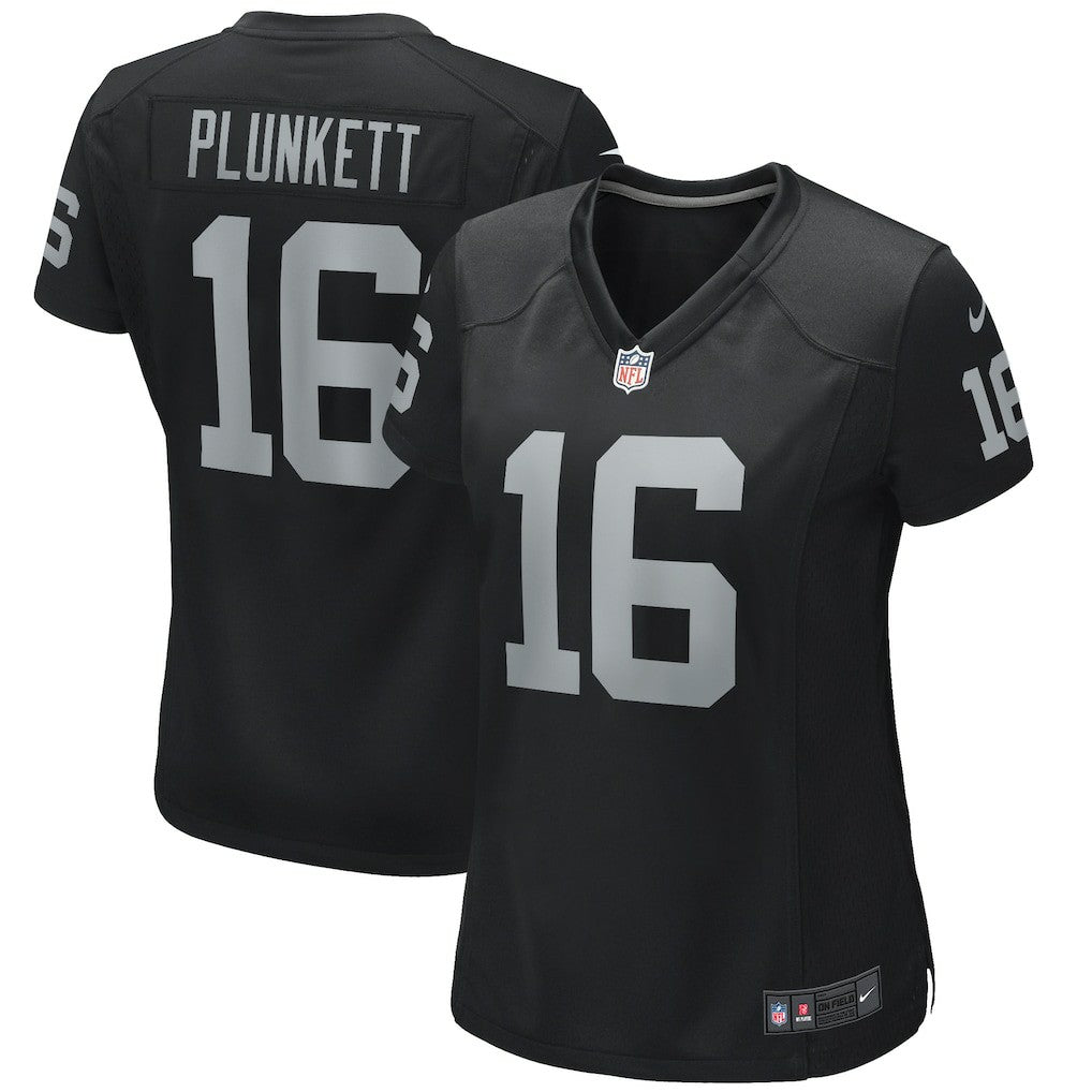 Jim Plunkett Las Vegas Raiders Women's Game Retired Player Jersey Black | Nike for Sale