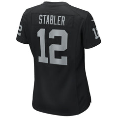 Ken Stabler Las Vegas Raiders Women's Game Retired Player Jersey Black | Nike for Sale