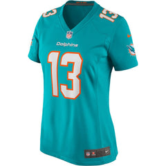 Dan Marino Miami Dolphins Women's Game Retired Player Jersey Aqua | Nike for Sale