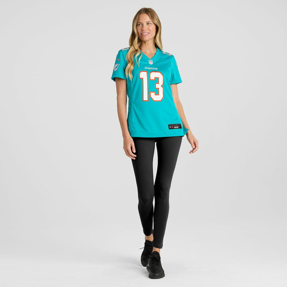 Dan Marino Miami Dolphins Women's Game Retired Player Jersey Aqua | Nike for Sale
