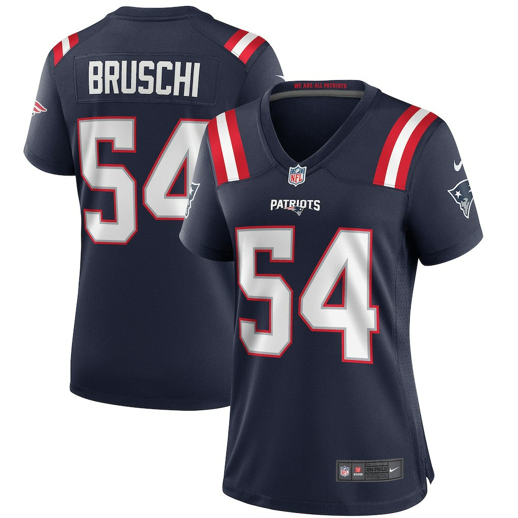 Tedy Bruschi New England Patriots Women's Game Retired Player Jersey Navy | Nike for Sale