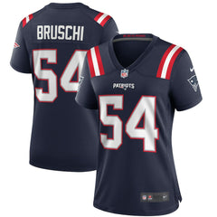 Tedy Bruschi New England Patriots Women's Game Retired Player Jersey Navy | Nike for Sale