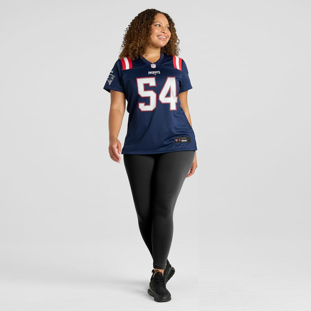 Tedy Bruschi New England Patriots Women's Game Retired Player Jersey Navy | Nike for Sale