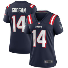 Steve Grogan New England Patriots Women's Game Retired Player Jersey Navy | Nike for Sale