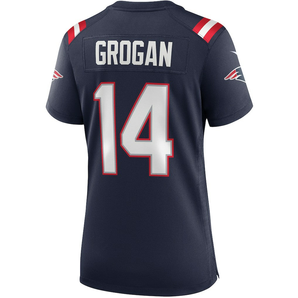 Steve Grogan New England Patriots Women's Game Retired Player Jersey Navy | Nike for Sale