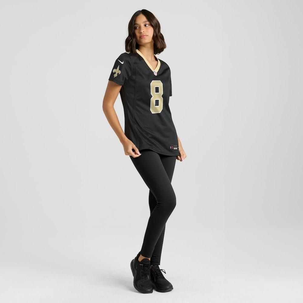 Archie Manning New Orleans Saints Women's Game Retired Player Jersey Black | Nike for Sale