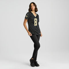 Archie Manning New Orleans Saints Women's Game Retired Player Jersey Black | Nike for Sale