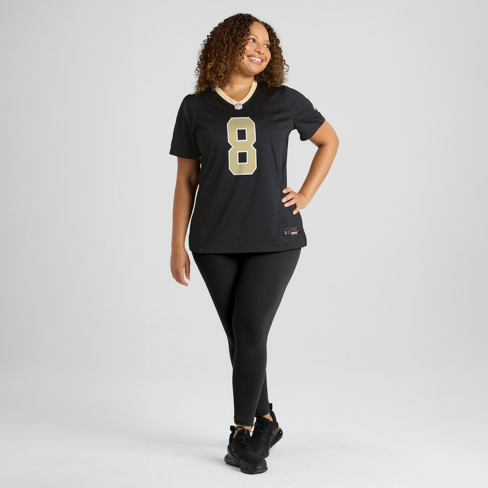 Archie Manning New Orleans Saints Women's Game Retired Player Jersey Black | Nike for Sale