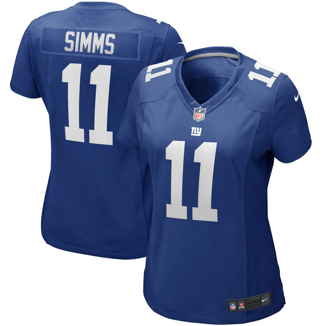 Phil Simms New York Giants Women's Game Retired Player Jersey Royal | Nike for Sale