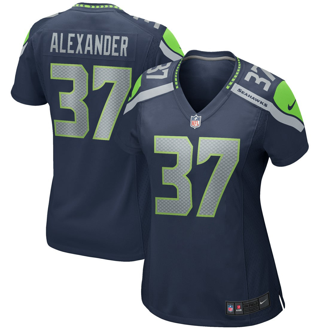 Shaun Alexander Seattle Seahawks Women's Game Retired Player Jersey College Navy | Nike for Sale