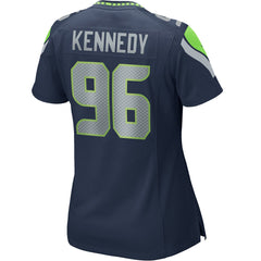 Cortez Kennedy Seattle Seahawks Women's Game Retired Player Jersey College Navy | Nike for Sale