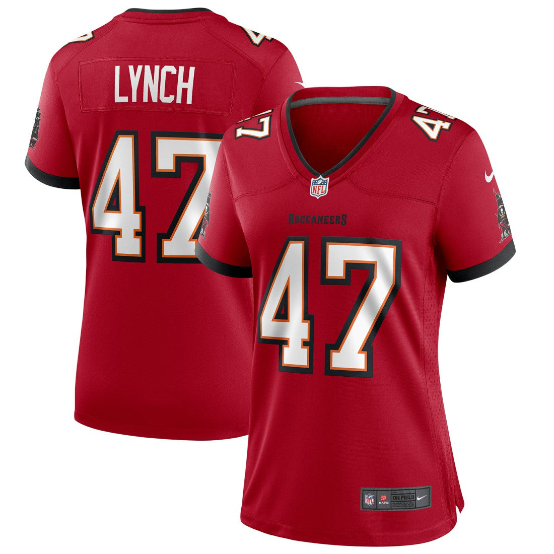 John Lynch Tampa Bay Buccaneers Women's Game Retired Player Jersey Red | Nike for Sale