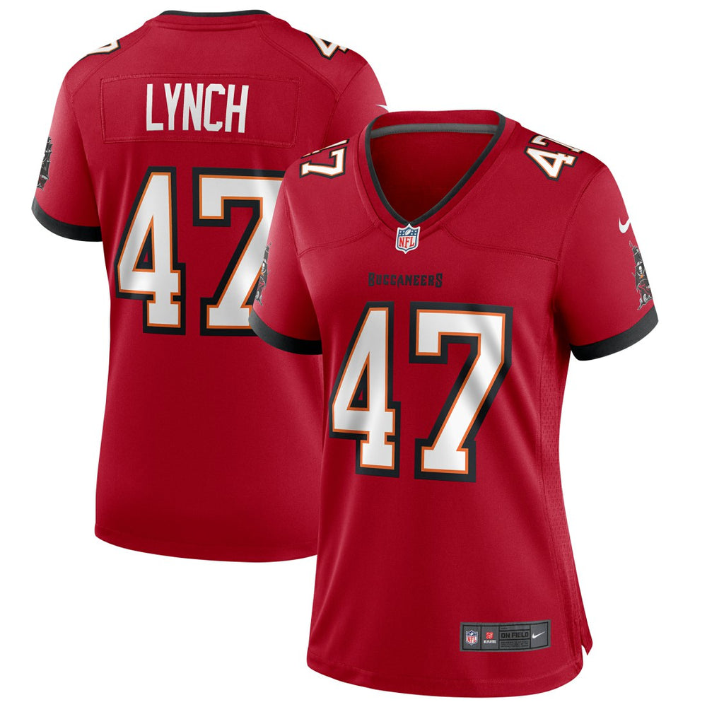 John Lynch Tampa Bay Buccaneers Women's Game Retired Player Jersey Red | Nike for Sale