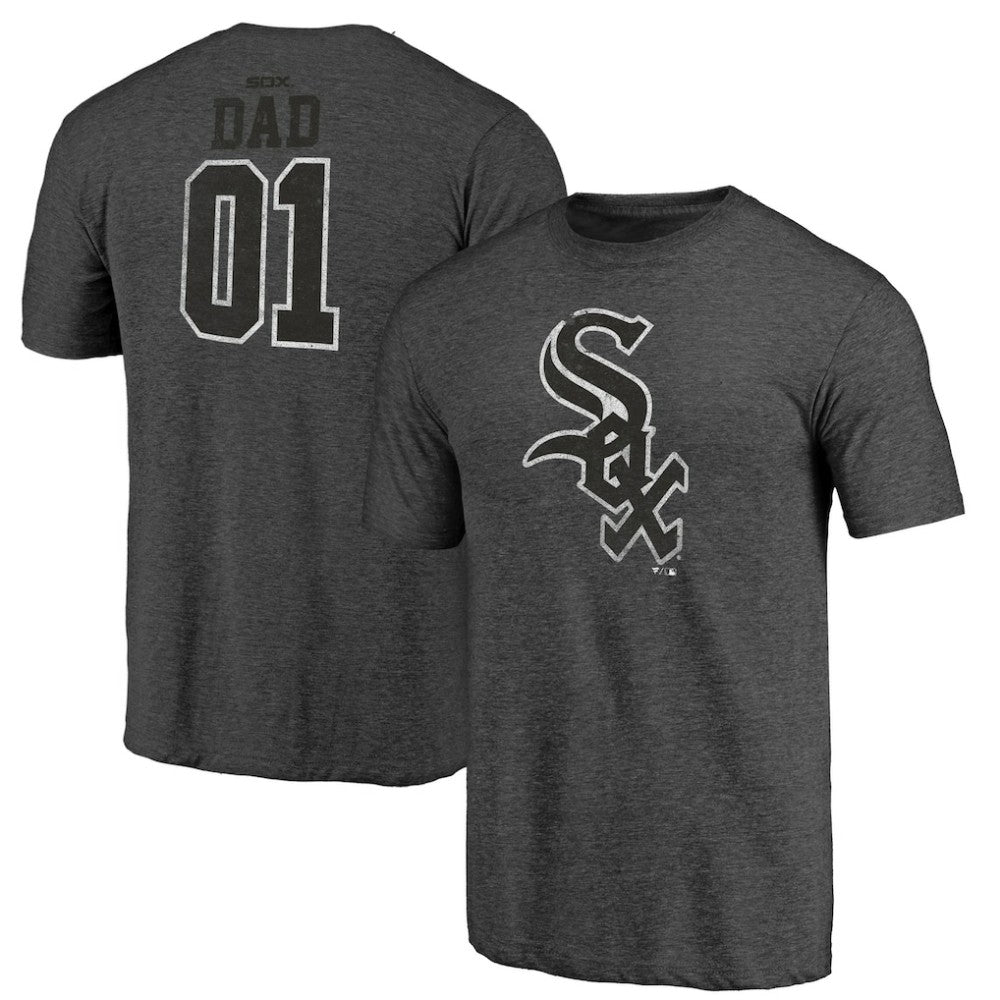 Chicago White Sox Father's Day Greatest Dad Tri-Blend T-Shirt - MLB
