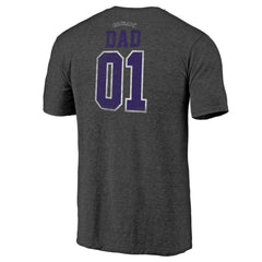 Colorado Rockies Father's Day Greatest Dad Tri-Blend T-Shirt - MLB