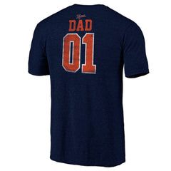 Detroit Tigers Father's Day Greatest Dad Tri-Blend T-Shirt - MLB