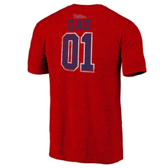 Philadelphia Phillies Father's Day Greatest Dad Tri-Blend T-Shirt - MLB