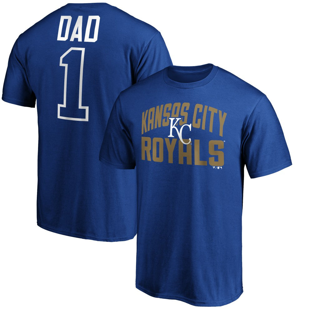 Kansas City Royals Father's Day #1 Dad T-Shirt - MLB