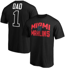 Miami Marlins Father's Day #1 Dad T-Shirt - MLB