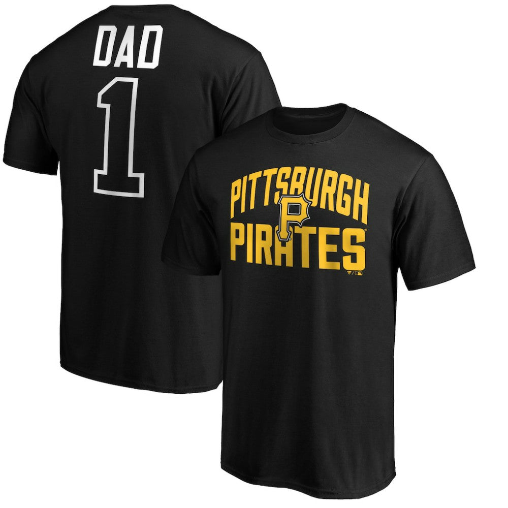 Pittsburgh Pirates Father's Day #1 Dad T-Shirt - MLB