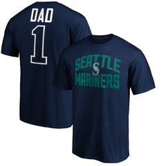 Seattle Mariners Father's Day #1 Dad T-Shirt - MLB