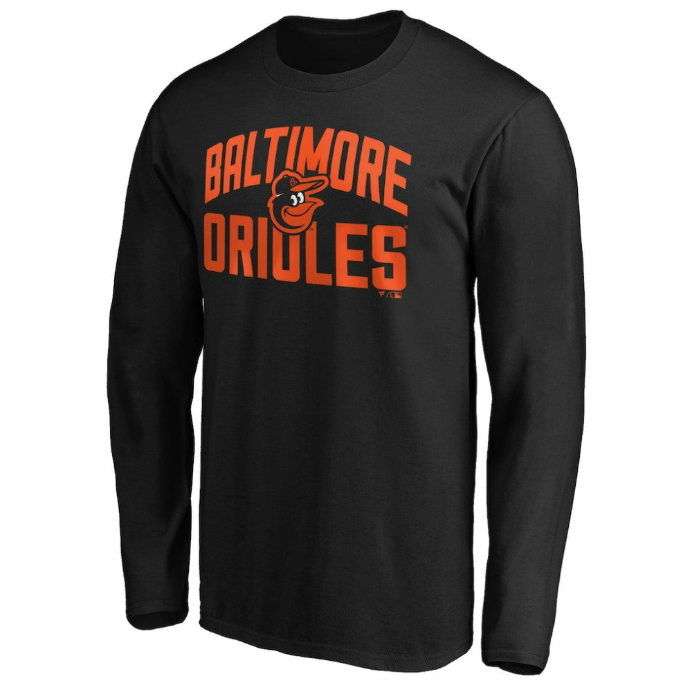 Baltimore Orioles Father's Day #1 Dad Long Sleeve T-Shirt - MLB